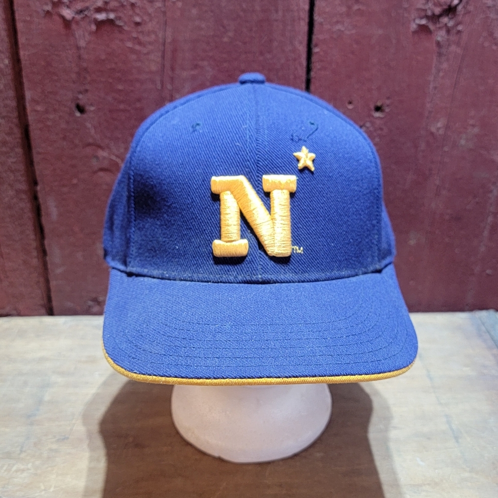 Navy Midshipmen Stev & Barrys Fitted Hat Size 7 1/2